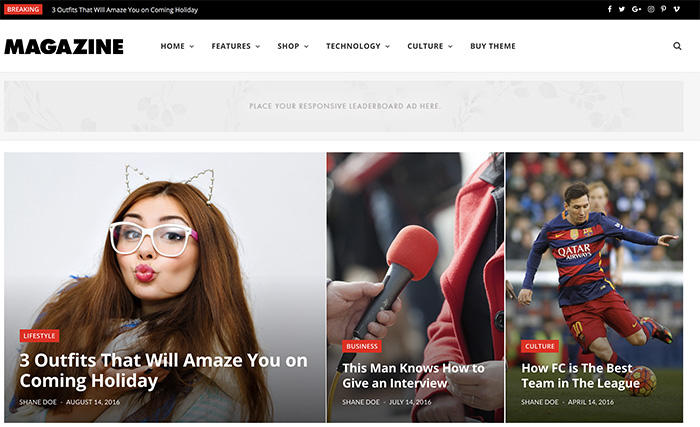 best news wordpress themes